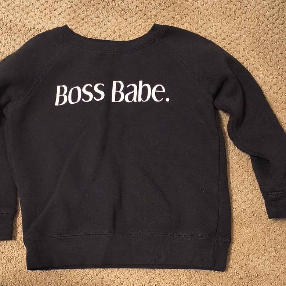 Brunette The Label Black Sweatshirt